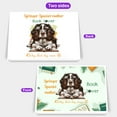 thumbnail image 2 of English Springer Spaniel Mother Book Lover Happy Mother's Day 7x5in Folded Greeting Card Springers Dog Lover Gifts Single Note Card with Envelope - 03004, 2 of 5