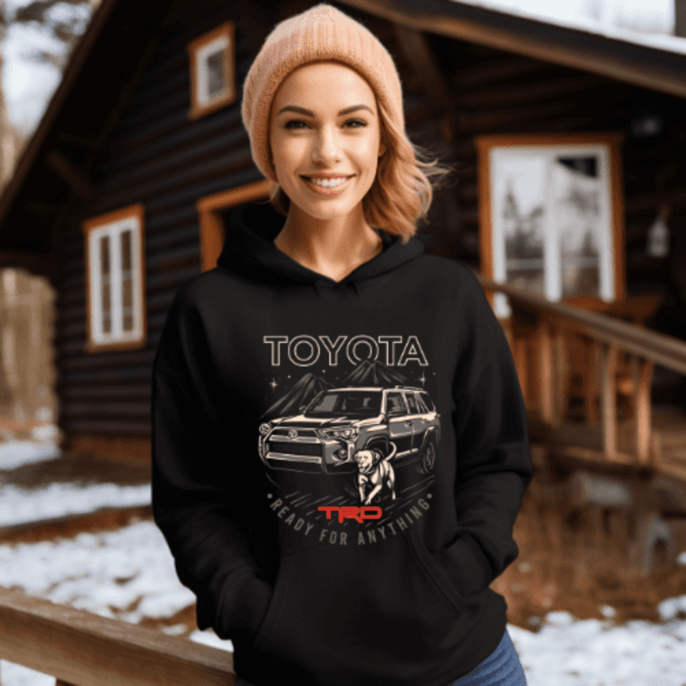 Toyota 4Runner TRD Dog Lover Hoodie Official Toyota Merch