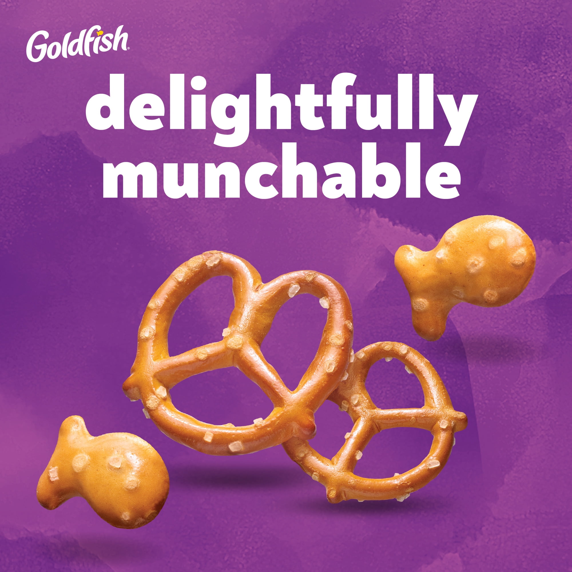 (3 pack) Goldfish Pretzel Crackers, 8 oz Bag