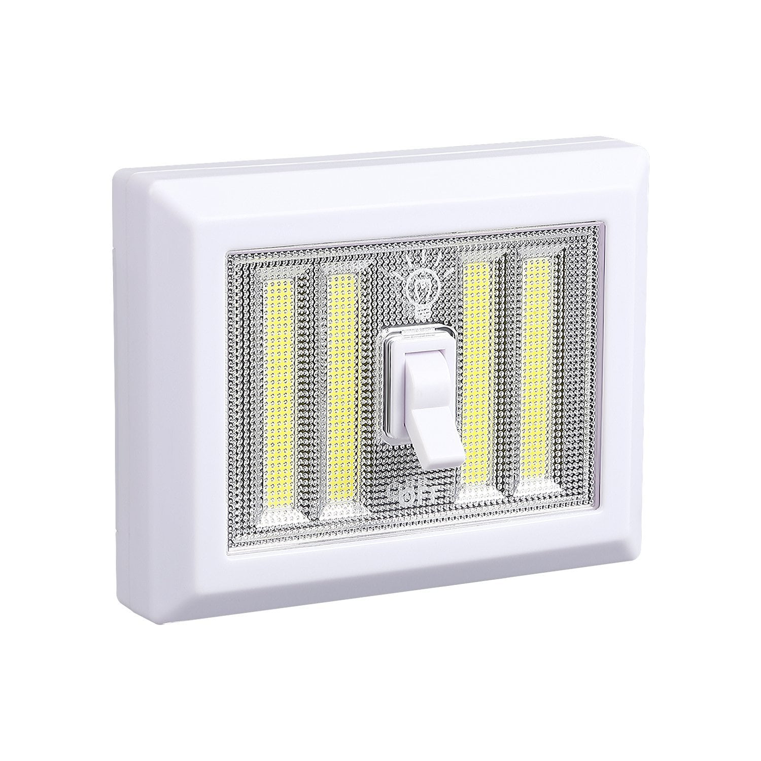 cupboards Kids Night Light Wall Switch iN Home/® Cordless Wireless COB Lights Perfect for Kids Bedroom Sheds Wall 200 Lumens Vehicles and More garages