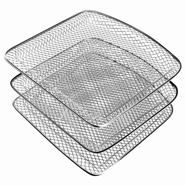 EASTIN Air Fryer Accessories Air Flow Racks for 6QT Chefman Aria and Ultrean Air Fryer Oven Dehydrator Racks Fruits and Meats