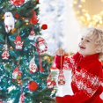 thumbnail image 4 of Nuevo Adorno navideño de madera enano, decoración con logotipo colgante, 4 of 4