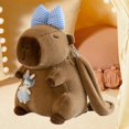 thumbnail image 1 of Mochila de peluche Fernando Lindo animal de peluche 13,8 pulgadas Lazo azul, 1 of 8