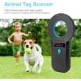 thumbnail image 4 of Escáner de microchip para mascotas, lector de microchip para mascotas de 134,2 KHz, soporte de lectores RFID para ISO 11784/11785, FDX-B, 4 of 5