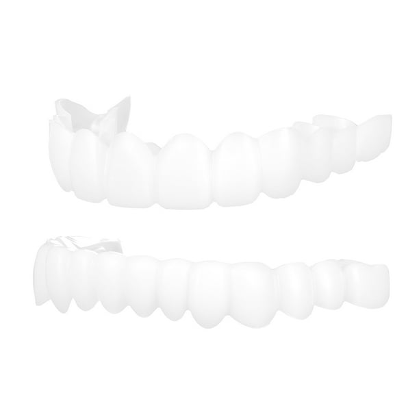 Fyeme False Teeth Cover Fake Teeth Covers Veneers Snap in Teeth, Cover