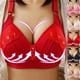 thumbnail image 2 of Brasier De encaje con Bojo Grande Bordado sin varillas talla Grande Ultra delgadopangjing, 2 of 4