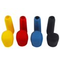 thumbnail image 2 of 2Pcs Universal Manual Car Hand Brake Case Silicone Gear Head Shift Knob Cover Gear Shift Collars Handbrake Grip（Black）, 2 of 5