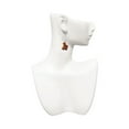 thumbnail image 3 of Delight Jewelry Resin Brown Pony Open Heart French Earrings, 3 of 4