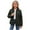 style-10 Black, variant on JUMEYU Toddler Jackets for Girls Winter Coats for Kids Baby Boys Girls Light Puffer Jacket with Hoods Infant Toddlers Outerwear 3T 4T (Black,3-4 Years)