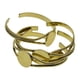thumbnail image 1 of Pulseras con Dijes Jinwen 4 Piezas 20 mm Bronce Verde, 1 of 8
