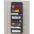 thumbnail image 1 of Over Door Wall Mount 4 Clear Window Pocket Organizer, 1 of 3