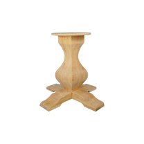 Bingltd 29.12" Tall Miller Square Pedestal Table Base (PD-SQ2901-RW-UNF)