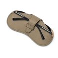thumbnail image 1 of Soporte De Gafas De Cuero Bolsa De Gafas De Sol Delgadas Portátiles Bolsa De Anteojos Suave - Gris, 1 of 4
