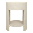 thumbnail image 5 of New Pacific Direct Zivon Round Nightstand/Side Table in Whitewash, 5 of 11