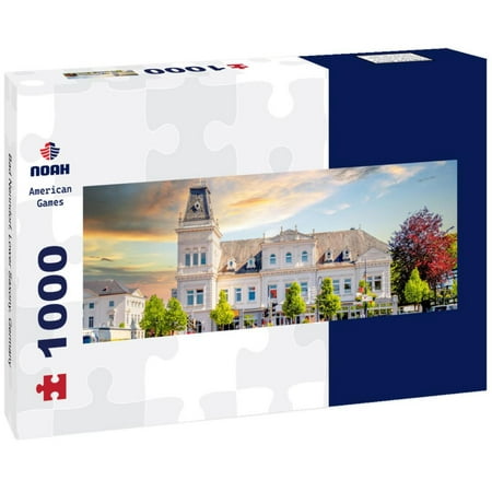 Bad Nenndorf, Lower Saxony, Germany 1000pc Panoramic Puzzle