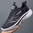 thumbnail image 7 of GrmtClth Unisex Lightweight Knit Athletic Shoes Lace Up Shock Absorption Anti Slip Thick Bottom Casual Gym Jogging Sneakers, 7 of 7