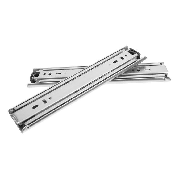 EcoNesxp 2 Pieces Drawer Slides Stainless Steel Cabinet Drawer Slides Ze Huanyu Inch Ball Bearing Drawer Slides Full Extension Drawer Guides