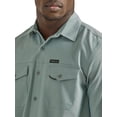 thumbnail image 3 of Wrangler® Men's Outdoor Long Sleeve Shirt with UPF 30+ Protection, Sizes S-5XL, 3 of 5