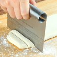 thumbnail image 4 of Stainless Steel Cake Scraper Bread Pizza Dough Pastry Home Kitchen Baking Tool, 15 X 11.5 Cm, 4 of 4