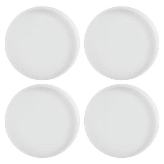 4PCS Round Resin Coaster Mold for Resin Casting,Epoxy Molds for Casting with Resin,Concrete,Cement and Polymer Clay,4 * Coaster Resin Mold,transparent white