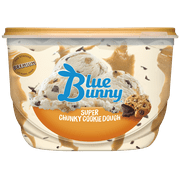 Blue Bunny Super Chunky Cookie Dough Frozen Dessert, 46 fl oz