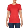 thumbnail image 1 of Gildan T-Shirt CVC Softstyle pour Femmes, TG, Red Mist, 1 of 1