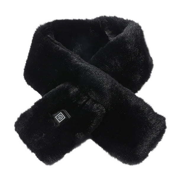 Bufanda de Calefacción para el Cuello Usb Enchufe en Invierno Cálido, 3 Velocidades de Calefacción Bufanda de Navidad Protección Del Cuello Unisex, Enchufe Usb En