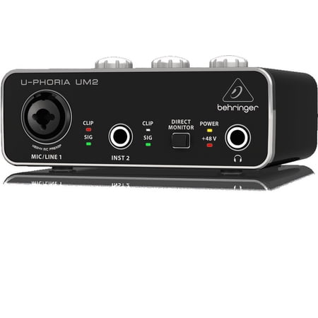 UPC: 0696859053887 | Behringer UM2 Audiophile 2×2 USB Audio Interface w/ Mic Preamplifier