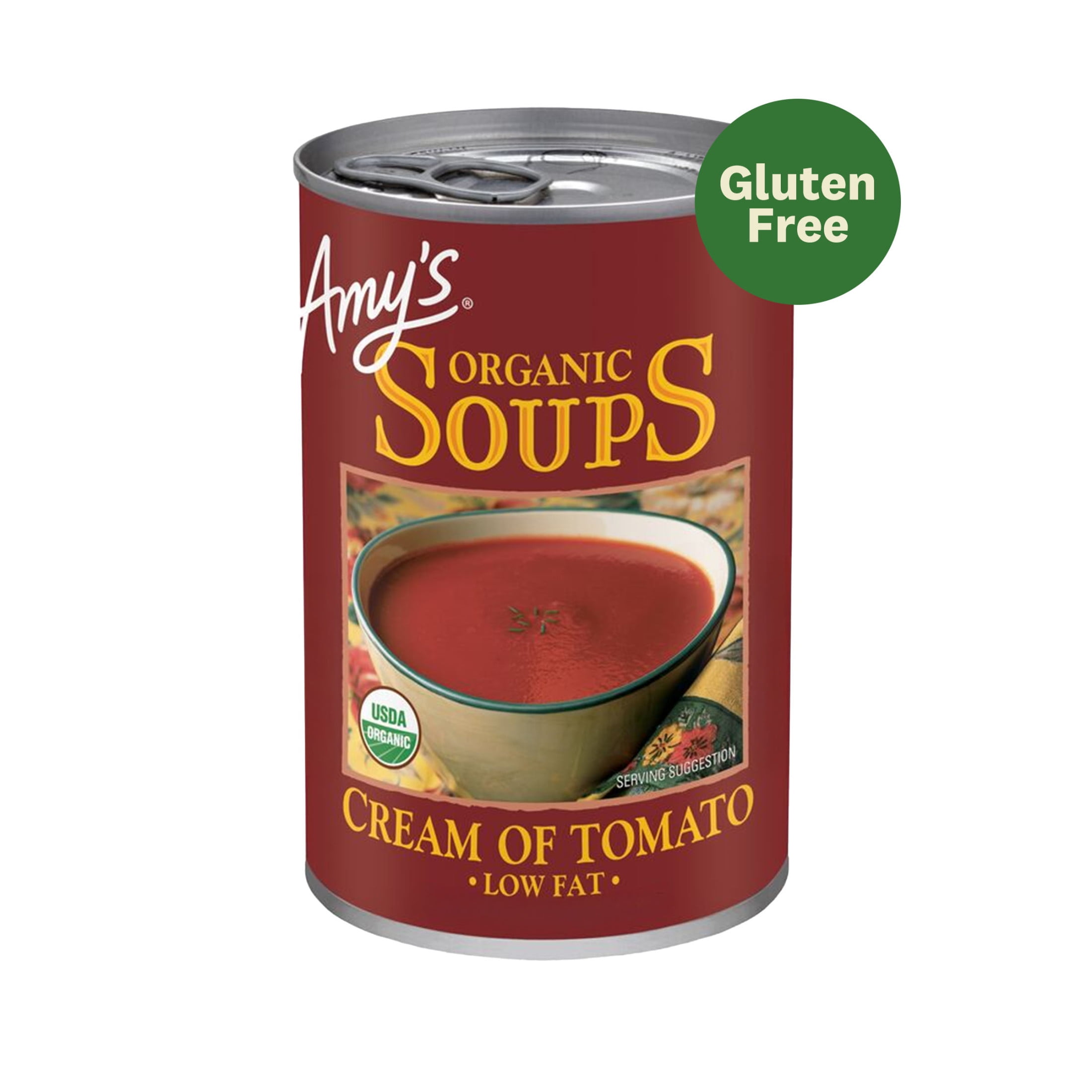 Amy's Soup, Organic Cream of Tomato Soup, Gluten Free, Made With