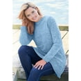 thumbnail image 5 of Woman Within Plus Size Crewneck Chenille Sweater, 5 of 6