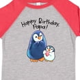 thumbnail image 4 of Inktastic Happy Birthday, Papa- Cute Penguins Boys or Girls Toddler T-Shirt, 4 of 5