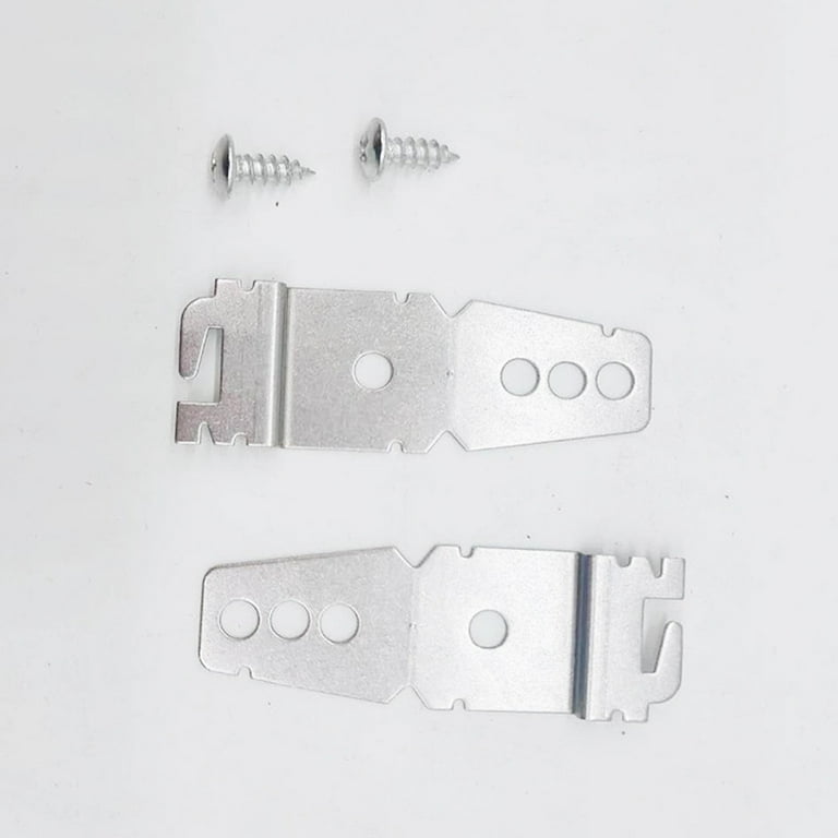 2Pcs Dishwasher Stand Parts Mounting Bracket with Screws for