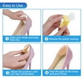 thumbnail image 2 of WILLED Heel Grips for Womens and Mens Shoes, 3 Pairs Heels Pads with Strong Self-Adhesive for Loose Shoes, Heel Cushion Inserts Prevent Slipping and Rubbing Feet, Improve Shoes Fit and Comfort, 2 of 7