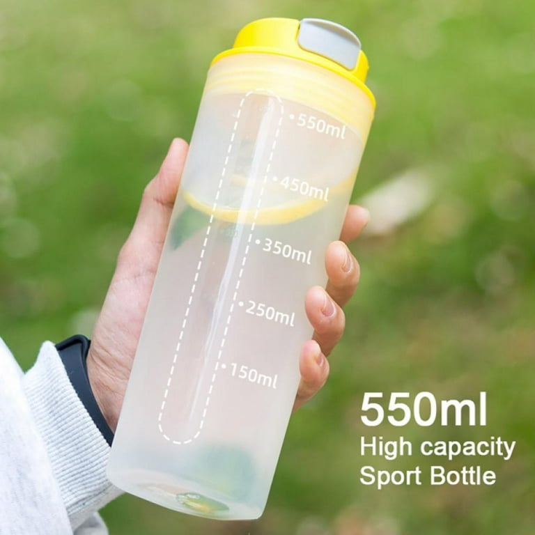500ml Sport Shaker Bottle 3 Layers Storage Portable Protein