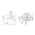thumbnail image 3 of Codificador ABZ Incremental trifásico eje medio hueco 6mm equipos reductores de Motor DC524V (C38S6G5600ZG24N), 3 of 8