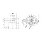 thumbnail image 3 of Codificador ABZ Incremental trifásico eje medio hueco 6mm equipos reductores de motor DC524V (C38S6G5-50Z-G24N), 3 of 8