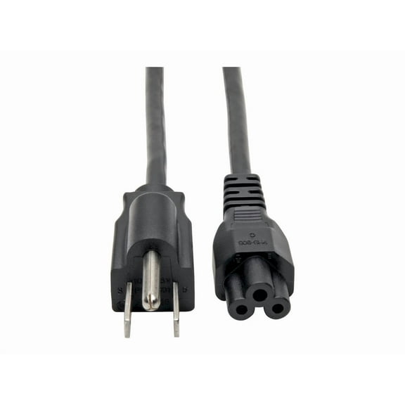 Tripp Lite 10ft Laptop Power Cord 18AWG 5-15P to C5