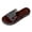 Black, variant on Canvas Platform Slippers for Women Open Toe Slide Sandals Fashion Hollow out Strap Slip on Wide Width Low Wedge Dress Shoes Black Size 9