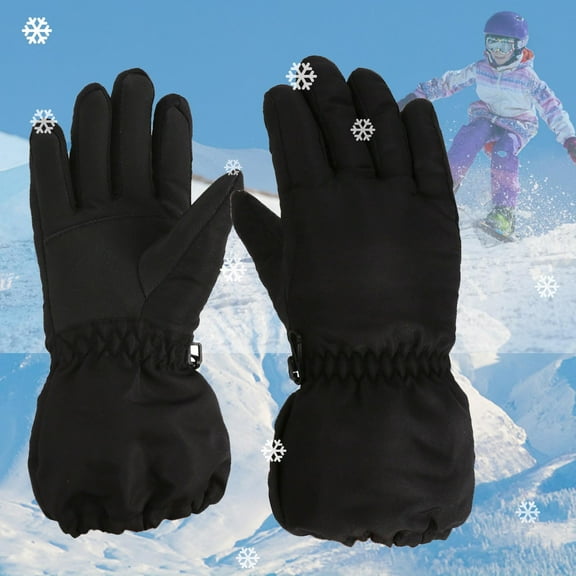 Brilliant Winter Gloves Waterproof Toddler Girls Boys Snow Gloves Kids Ski Winter Gloves Windproof Children Warm Gloves