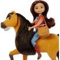 thumbnail image 4 of Spirit Lucky Doll .(7 in) with Fashion Top, Treats, Brush & Spirit Horse (8 in), Soft Mane & Tail, 3 & Up, 4 of 7