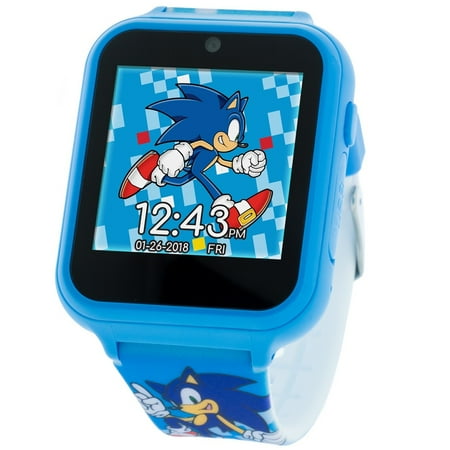 Sonic the Hedgehog - Sonic iTime Smart Kids Watch 40 MM - Walmart.com