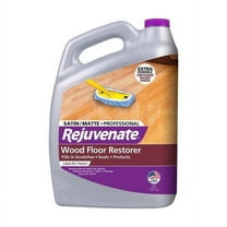 Rejuvenate Professional Wood Floor Restorer and Polish with Durable Finish Easy Mop On Application Satin Finish 128oz 128 Fl Oz (Pack of 1)