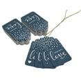 thumbnail image 3 of Inkdotpot Real Silver Foil Made With Love Text Tags Favor Hang Paper Tags 50 Pack, 3 of 6