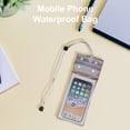 thumbnail image 3 of NIBOLOG Waterproof Phone Bag Transparent Waterproof Good Sealing Airbags Touch Screen Swimming Rafting Mobile Phone Bag Water Sports, 3 of 8