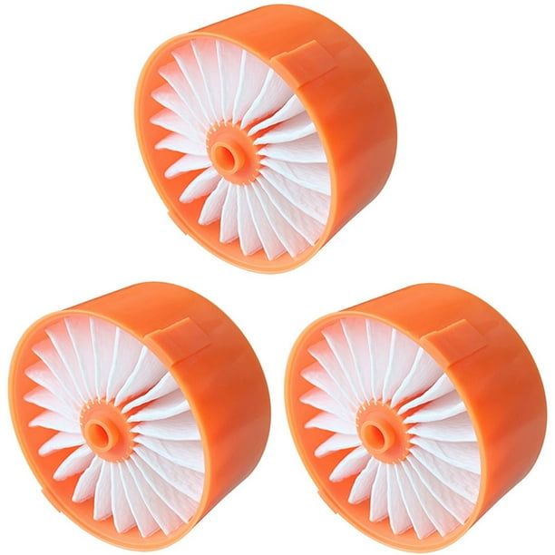 3X Filtro para NEGRO + POWERSERIES DECKER Vacío Inalámbrico Stick Stick BSV2020G Accesorios