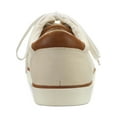 thumbnail image 2 of CLUBROOM Mens Beige Lightweight Cameron Round Toe Lace-Up Sneakers Shoes 8.5 M, 2 of 4