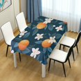 thumbnail image 4 of Yayeee Tablecloths 60" x 60" Rectangle Wrinkle Resistant Party Table Cover, Oranges Pattern, 4 of 8