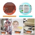 thumbnail image 5 of Applicable to Space Heater 300w Portable Ptc Ceramic Fan Quiet Personal Electric Heater Floor Heater With Over-heat Protection 3 Mode Adjustable Whit, 5 of 5