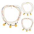 thumbnail image 2 of Collier Multicouche Fausse Perle Collier Ananas Collier Perlé pour Femmes, 2 of 10