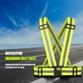 thumbnail image 1 of Tráfico Noche Correr Ciclismo Correas reflectantes Chaleco Dispositivo de seguridad protectora, 1 of 7
